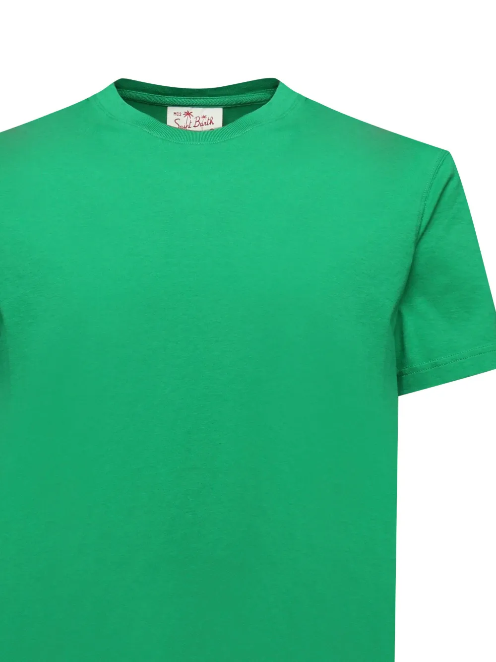 MC2 Saint Barth T-shirt met geborduurd logo Groen