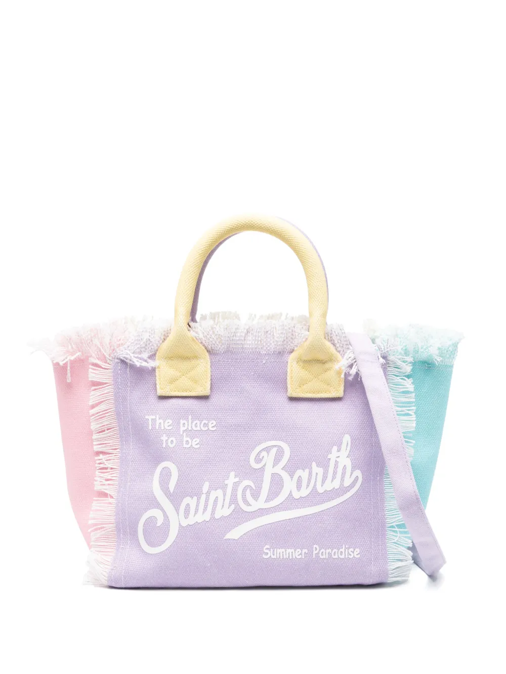 MC2 Saint Barth Kids Colette ハンドバッグ - パープル MC2 Saint Barth Kids Colette ハンドバッグ - パープル