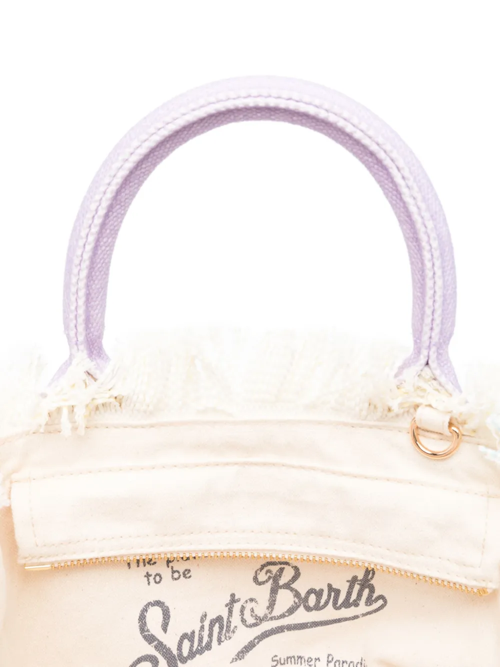 MC2 Saint Barth Kids Colette shopper Paars