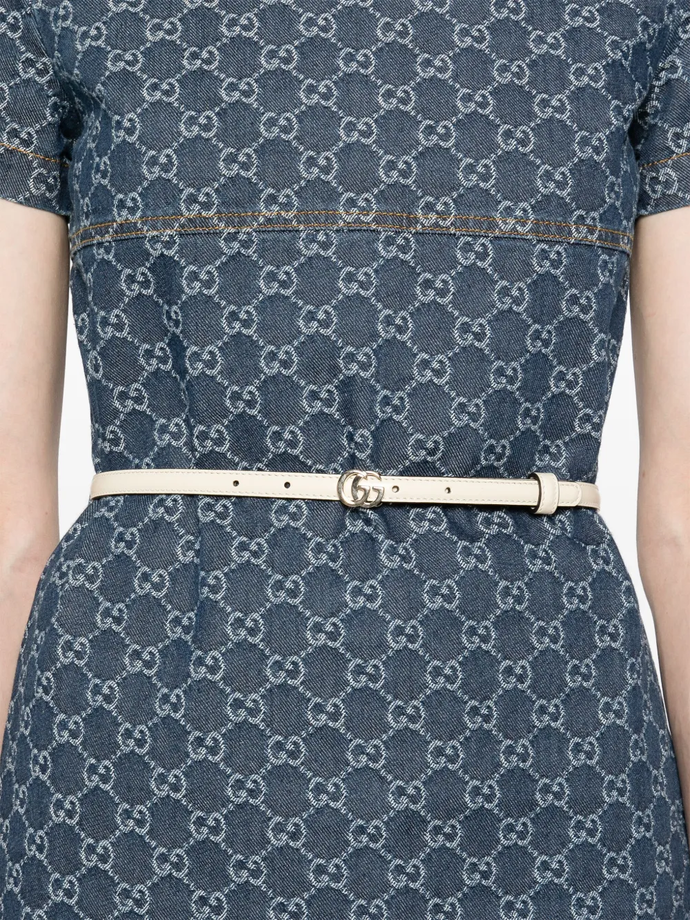 Gucci GG canvas mini-jurk Blauw