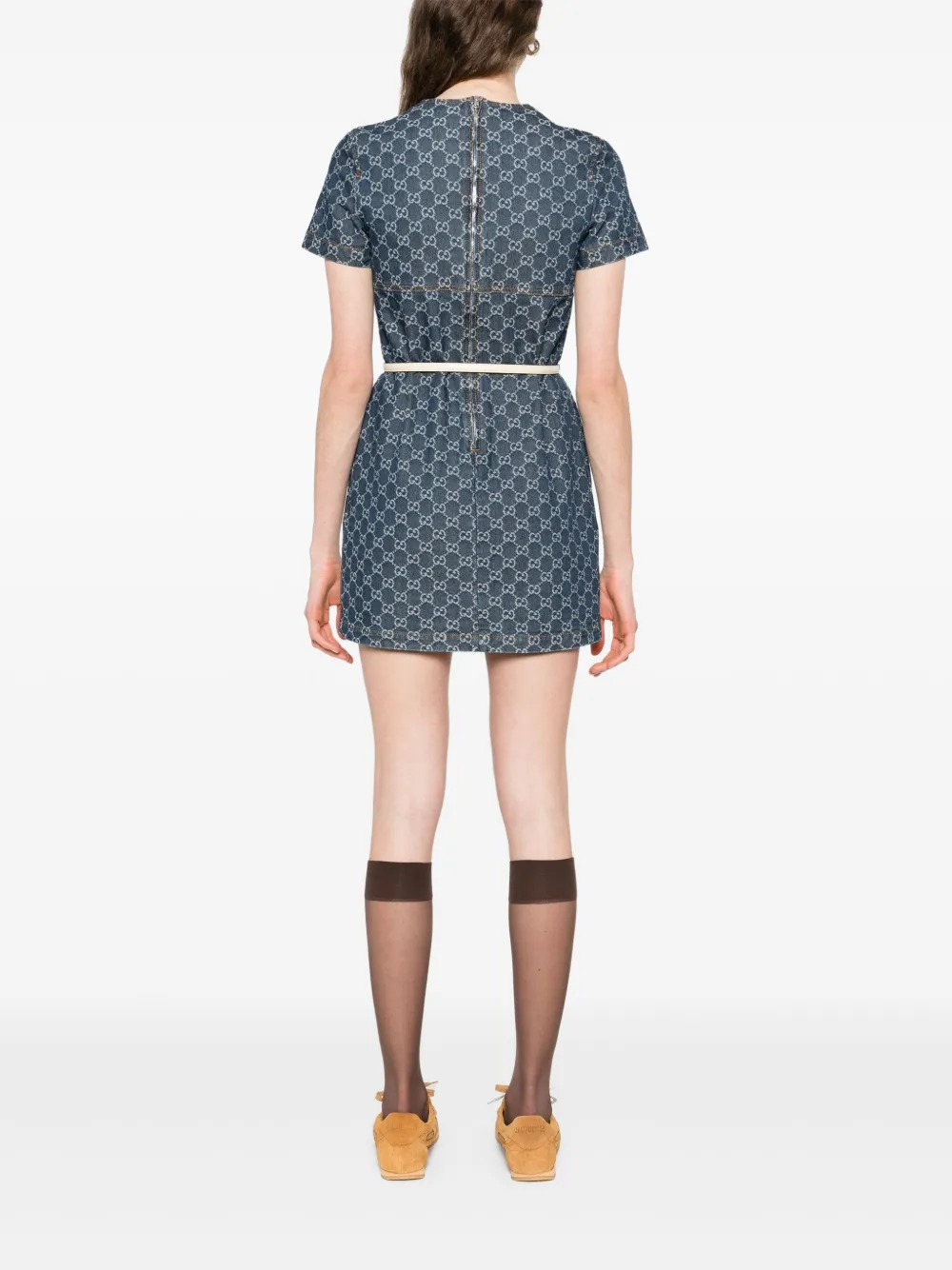 Gucci GG canvas mini-jurk Blauw