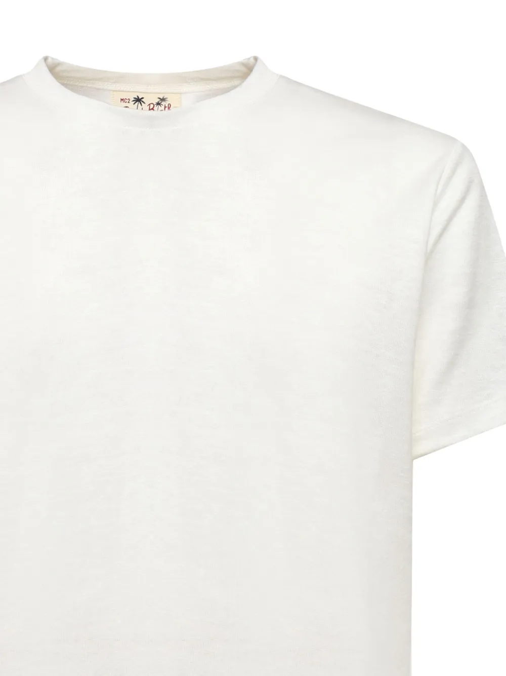 MC2 Saint Barth Linnen T-shirt Wit