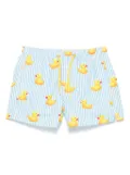 MC2 Saint Barth Kids Jean swim shorts - Blue