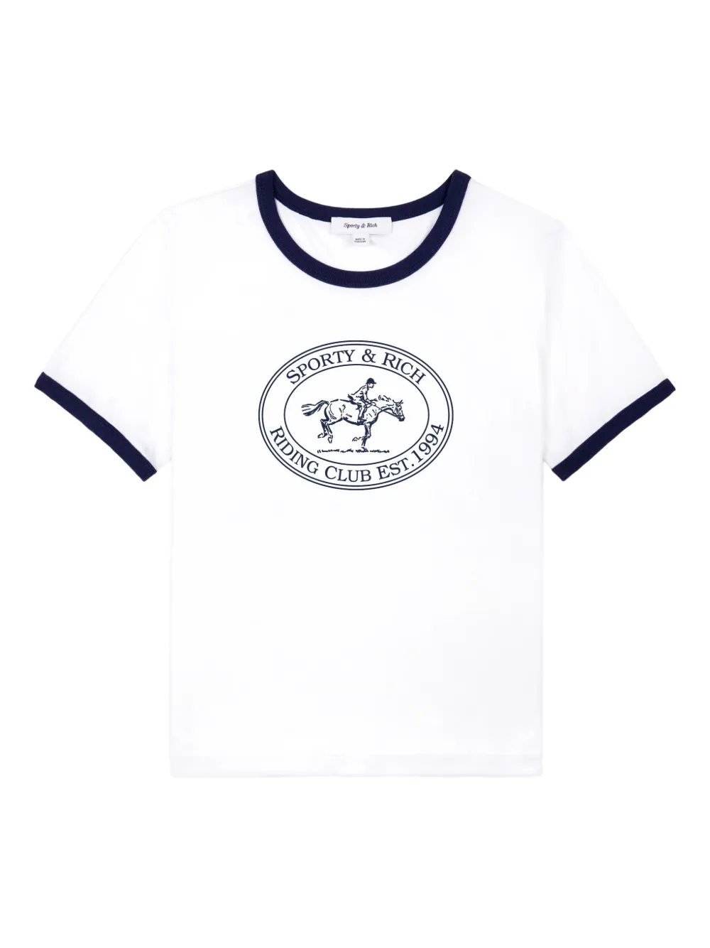 Sporty & Rich T-shirt met print Wit