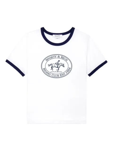 Sporty & Rich Riding Club Ringer T-shirt