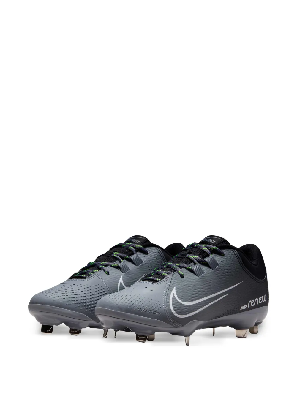 Nike Hyperdiamond 4 Pro "Black Cool Grey Volt White" sneakers
