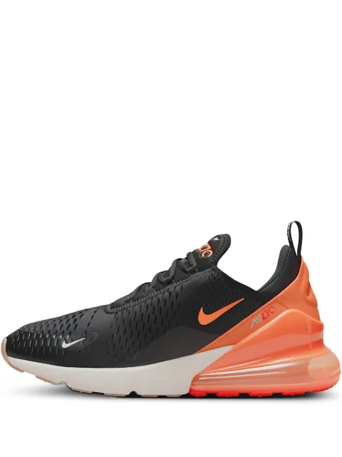 Nike tenis Air Max 270 "Black/Total Orange-Bright Crimson" 
