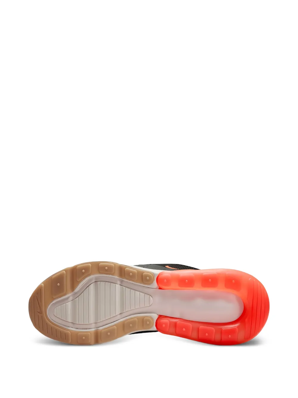 Nike Air Max 270 "Black Total Orange-Bright Crimson" sneakers Zwart