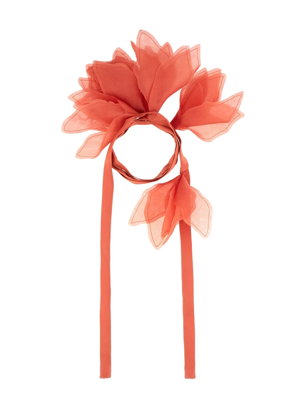 Antonelli mascada de seda | rosado | Image 1