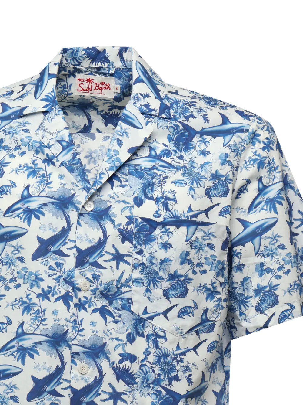 MC2 Saint Barth Kalea overhemd Blauw