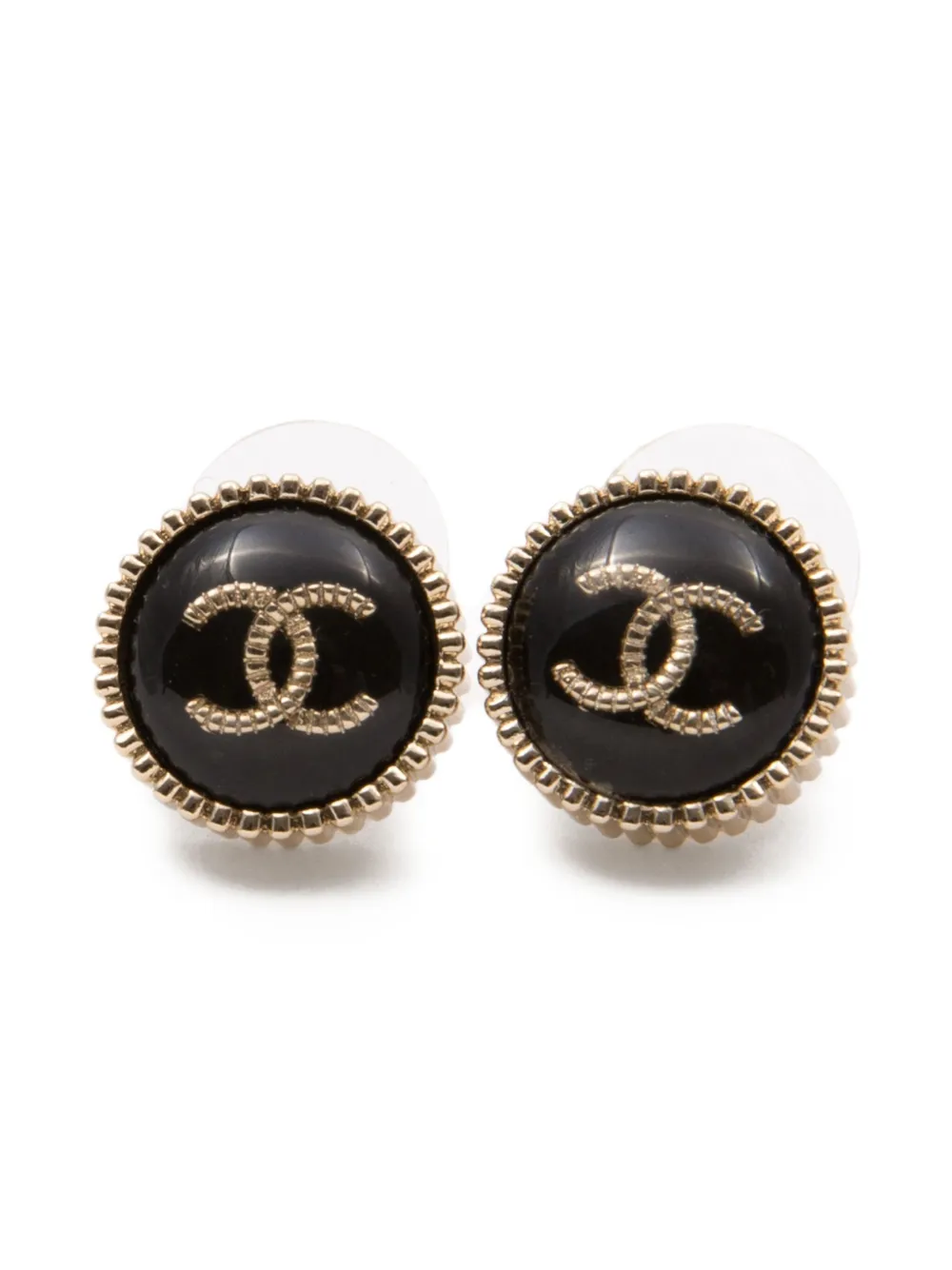 CHANEL Pre-Owned aretes con logo CC 2000 | dorado | Image 1
