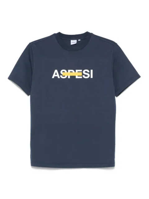 Aspesi Kids playera con logo estampado
