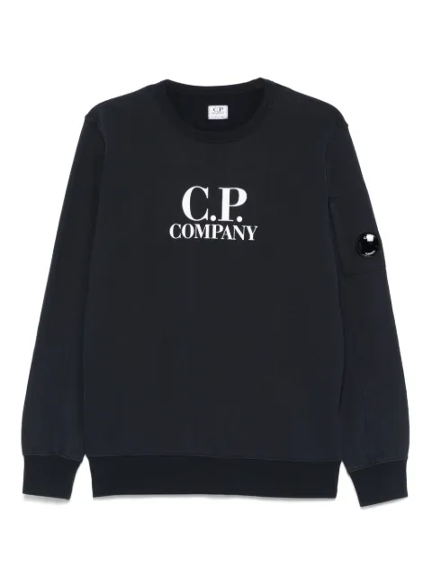 C.P. Company Kids sudadera con detalle Lens