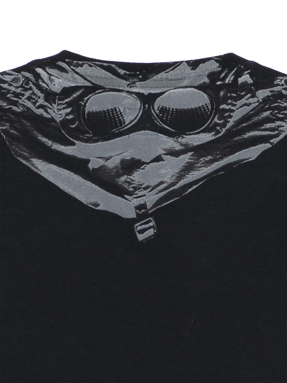 C.P. Company Kids T-shirt met Goggles-print Blauw