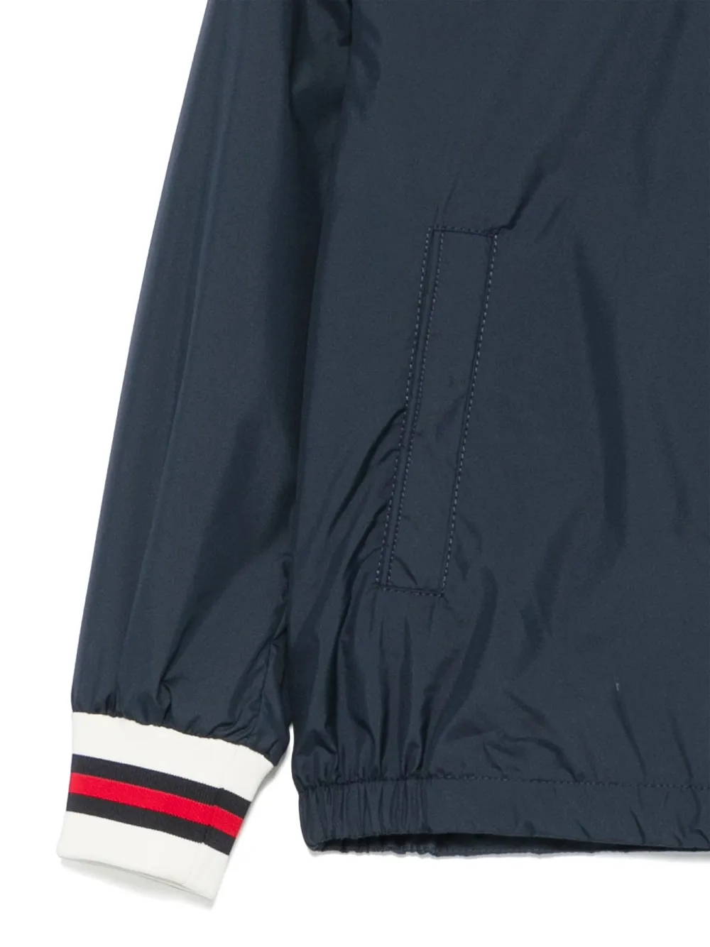 Moncler Enfant Maki bomberjack Blauw