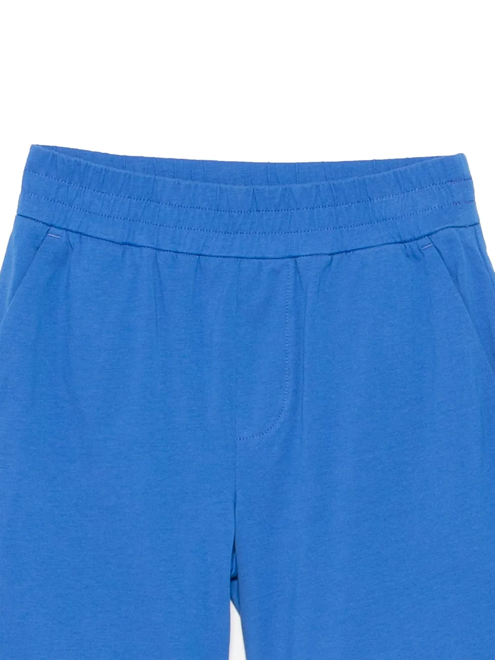 Moncler Enfant T-shirt en shorts met haaienprint Blauw