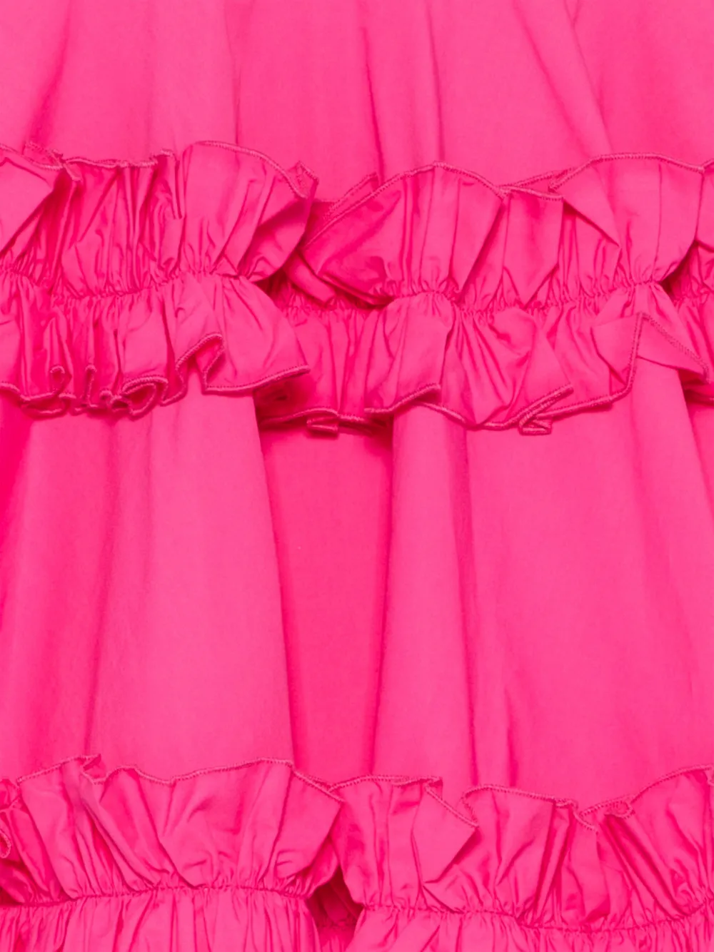 Monnalisa Jurk met ruches Roze