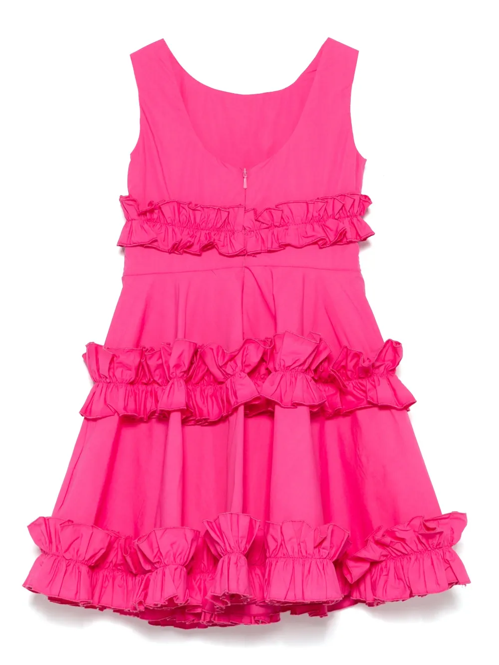 Monnalisa Jurk met ruches Roze