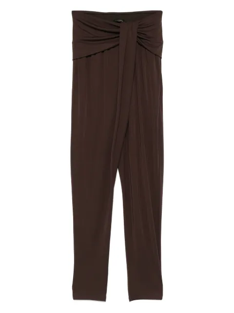 THE ANDAMANE pantalones drapeados