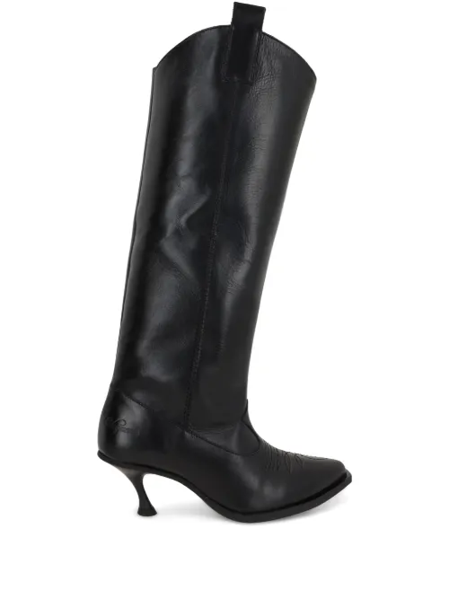 Bottes d'inspiration western en cuir - Vaquera - Modalova