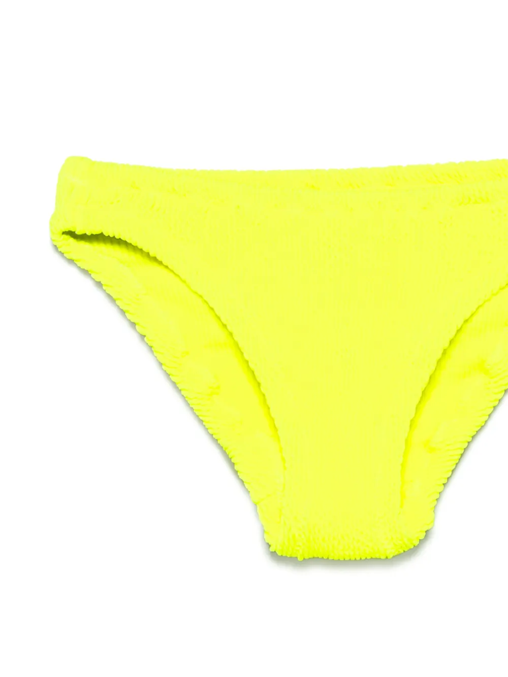 Shop Mc2 Saint Barth Baker Bikini In Yellow