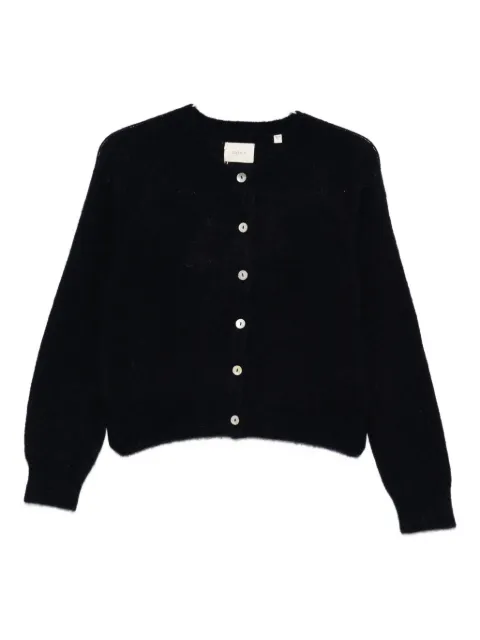 DÔEN fine-knit button-up cardigan