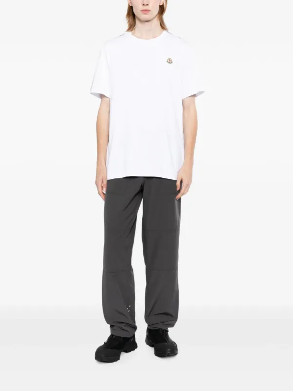 Moncler ロゴパッチ Tシャツ セット | ホワイト | FARFETCH JP