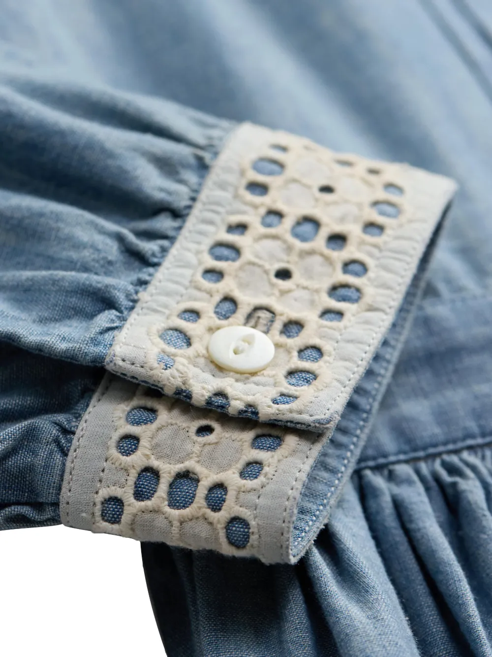 Ralph Lauren RRL Chambray jurk - Blauw