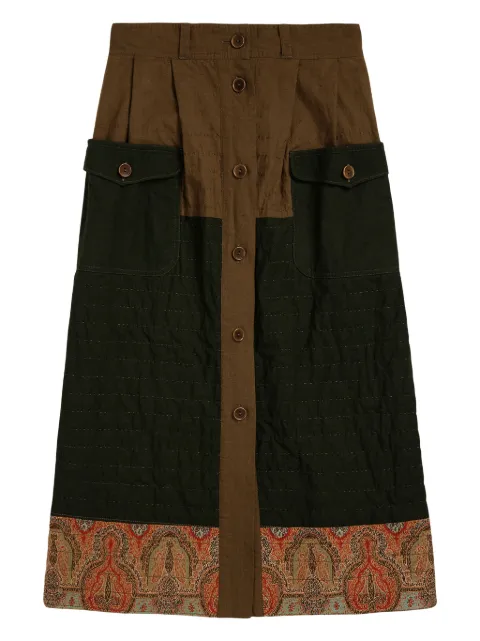 Ralph Lauren RRL Midirock mit Einsätzen