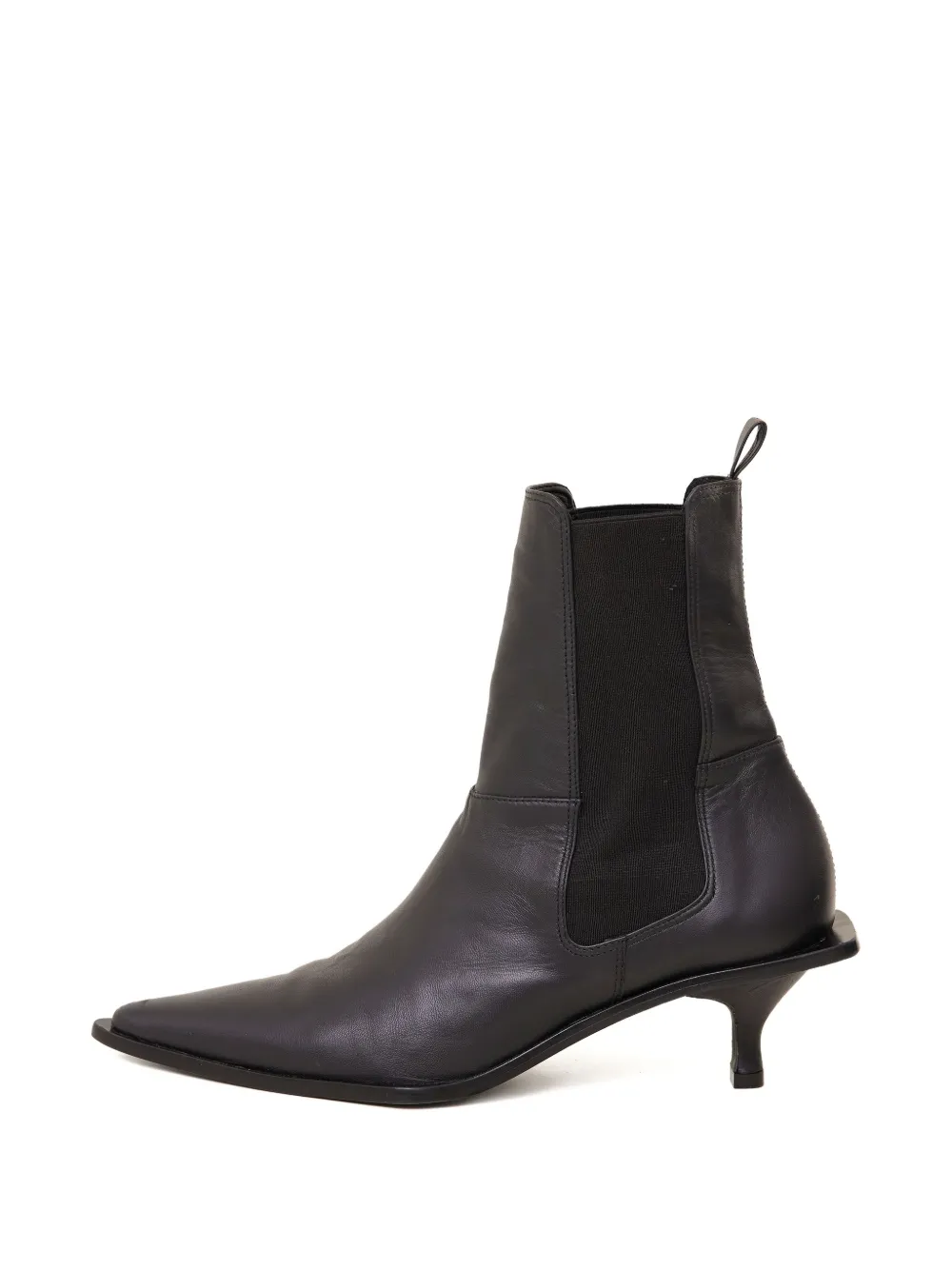 Gloria Coelho leather boots Black