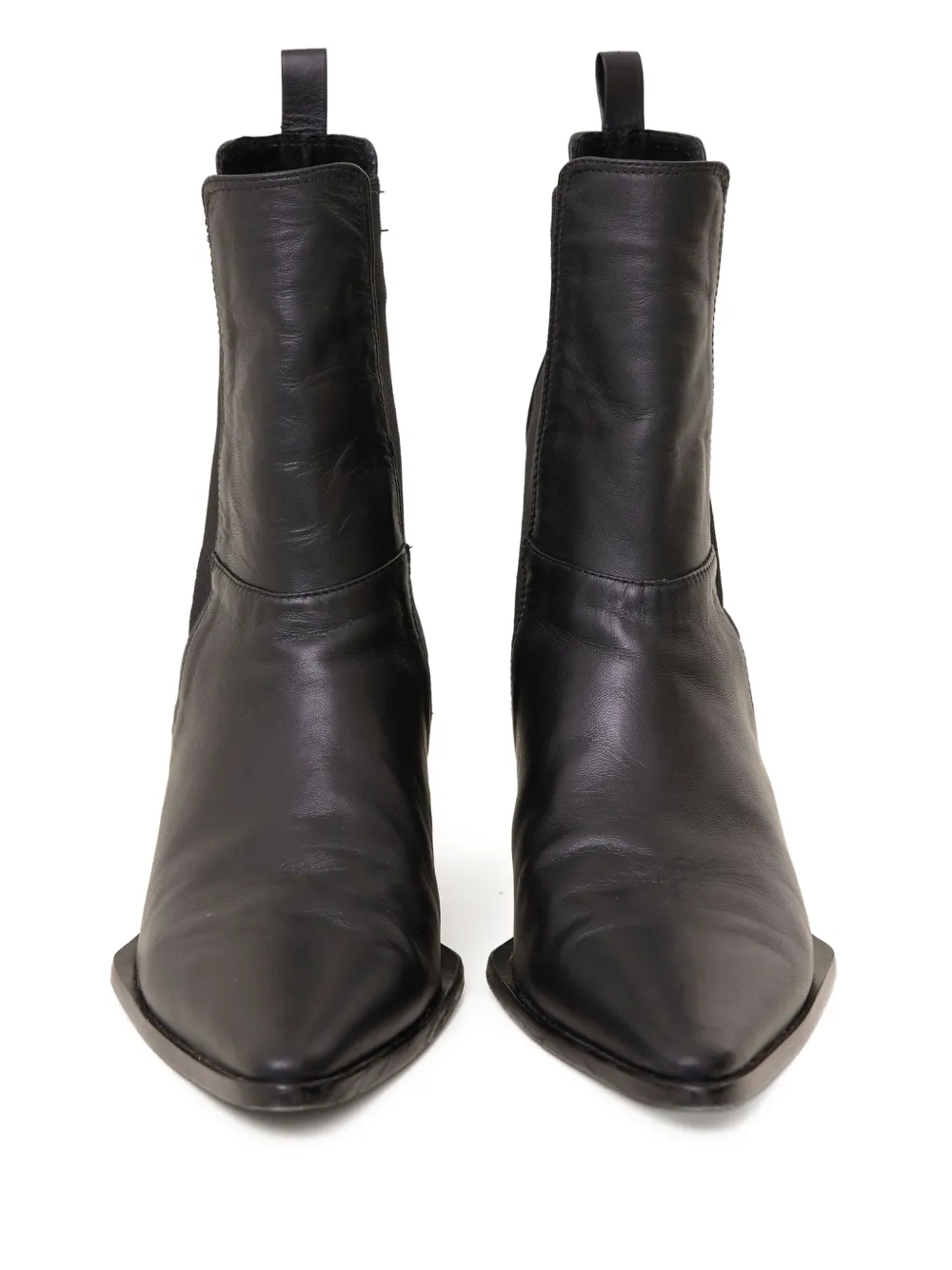 Gloria Coelho leather boots Black