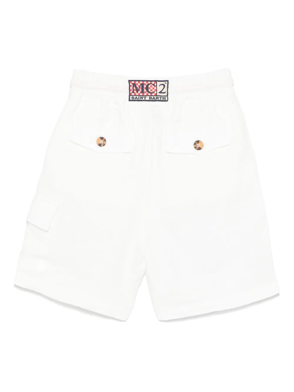 MC2 Saint Barth Kids Marseille shorts Wit