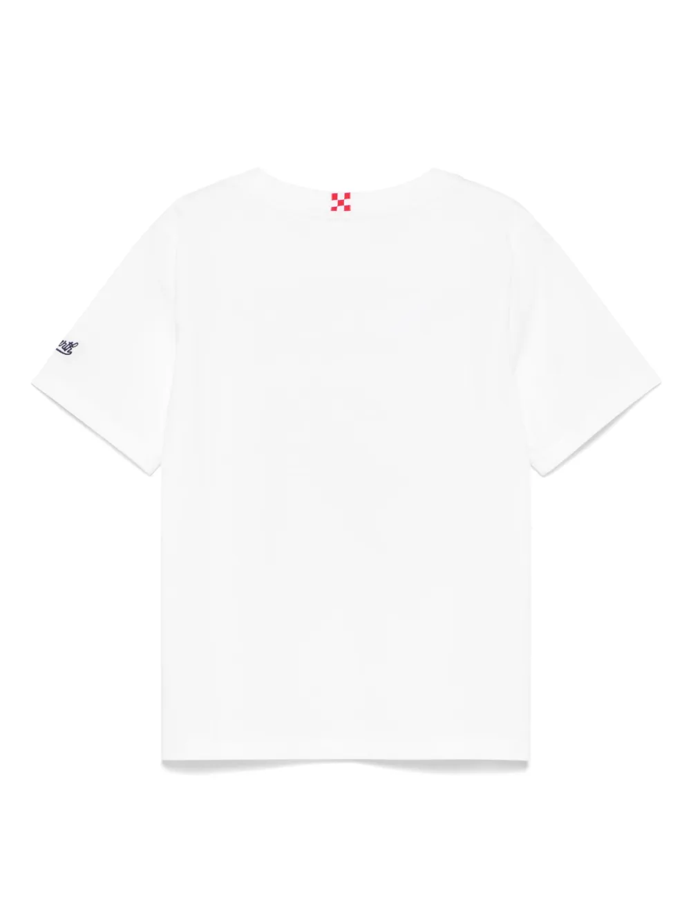 MC2 Saint Barth Kids T-shirt met print Wit