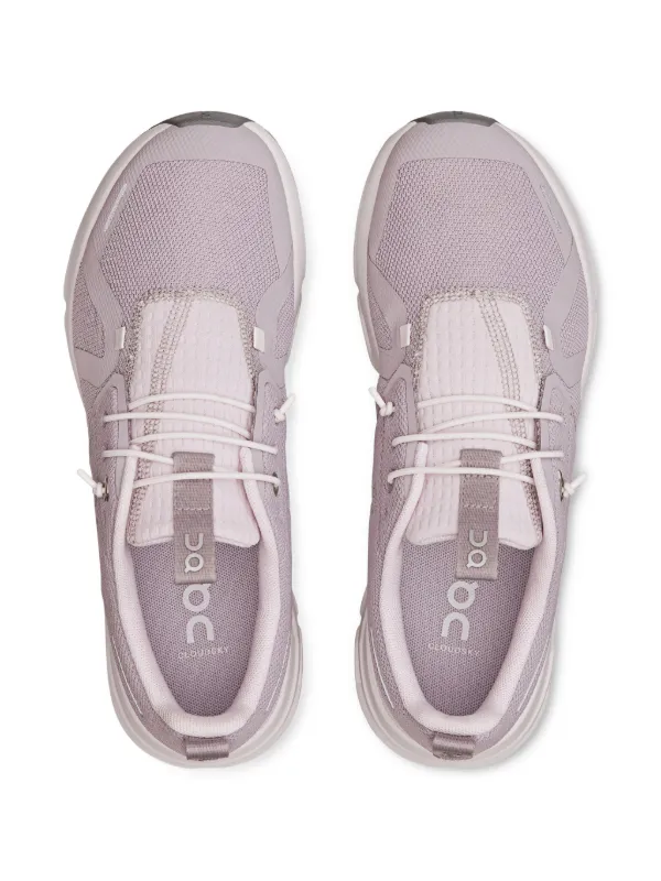 On Running Kids Cloud Sky mesh-panel Sneakers | Purple