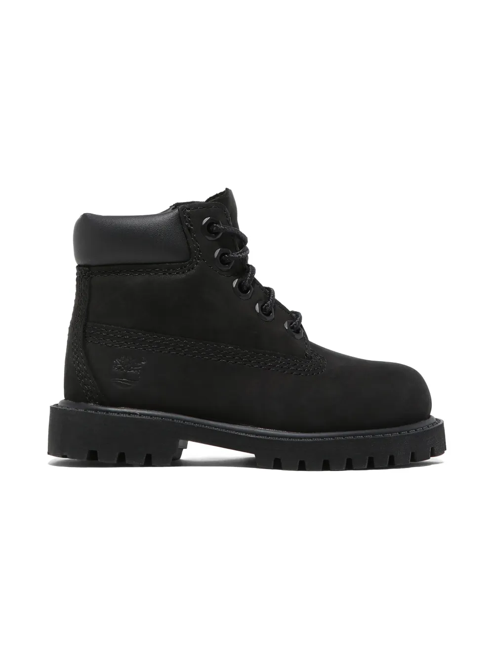 Timberland Kids leather boots Black