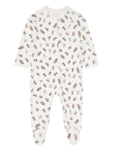 POLO RALPH LAUREN KIDS graphic-print romper