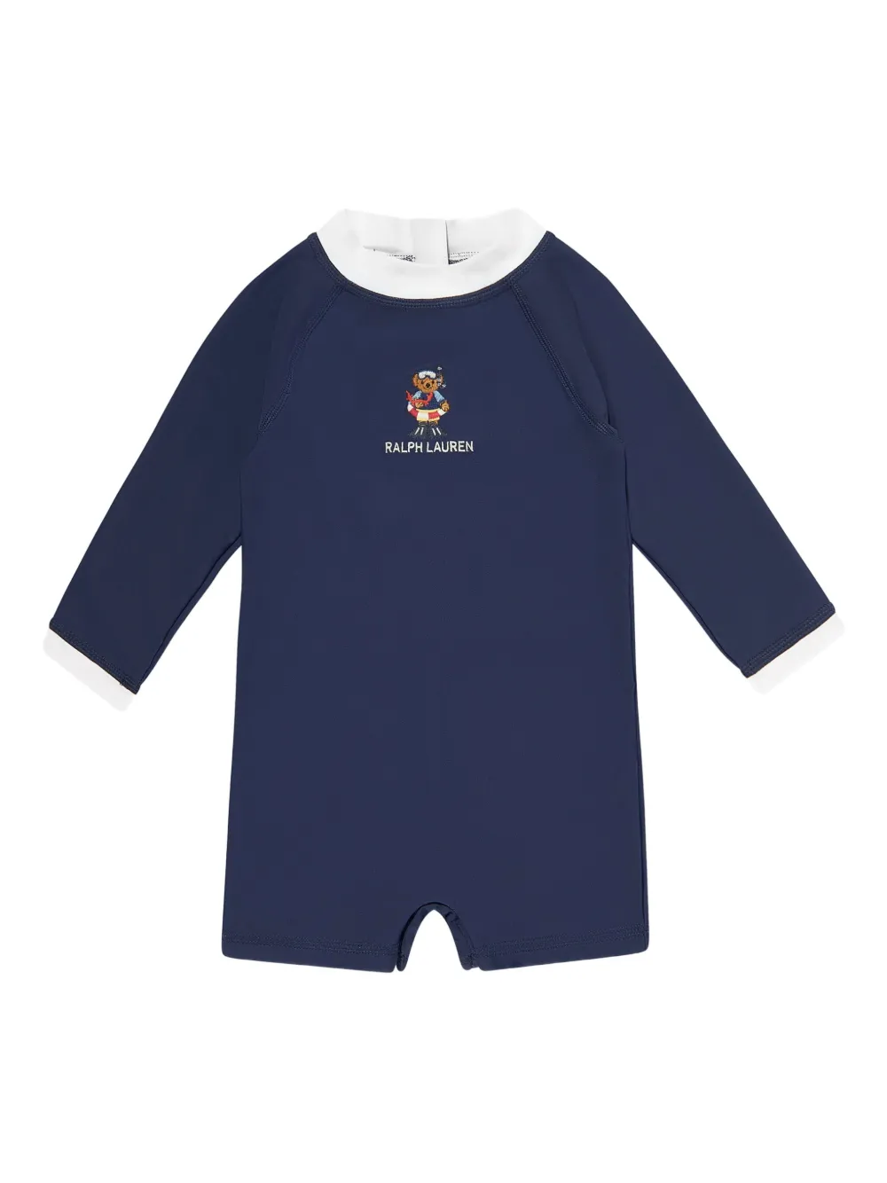 POLO RALPH LAUREN KIDS Badpak met geborduurd logo Blauw