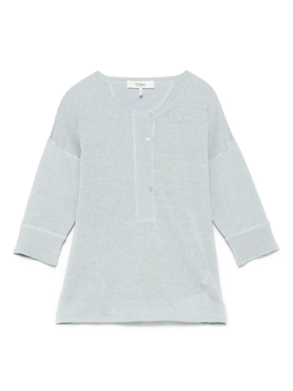 Chloé fine-ribbed T-shirt