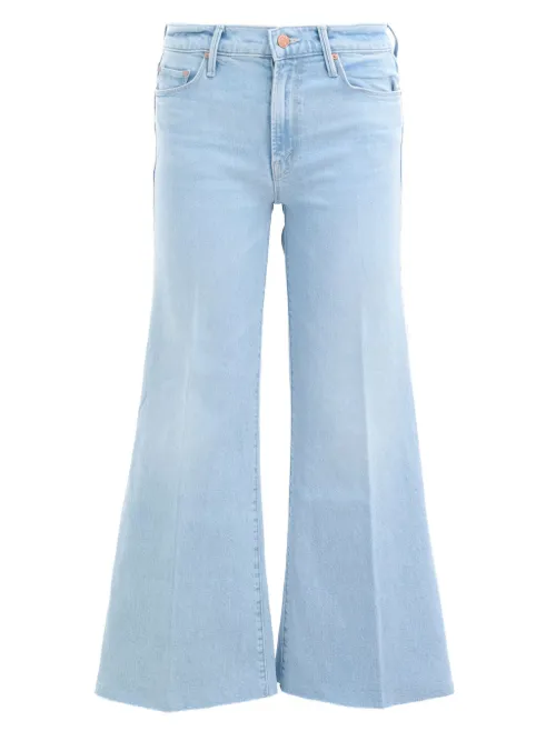 MOTHER jean en coton - Bleu - MOTHER - Modalova