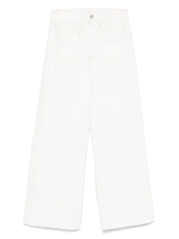 PAIGE Anessa Trousers in White