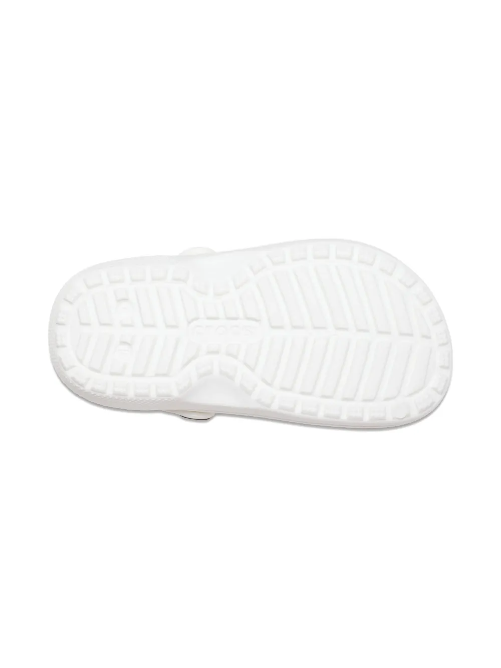 Crocs Kids faux fur-lined clogs White