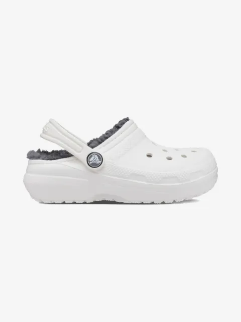 Crocs Kids zuecos con forro de pelo artificial