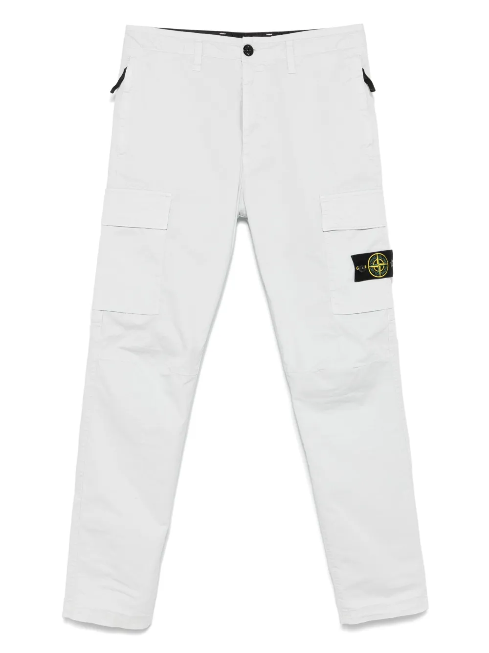 Stone Island Cargo broek met twill weving Blauw