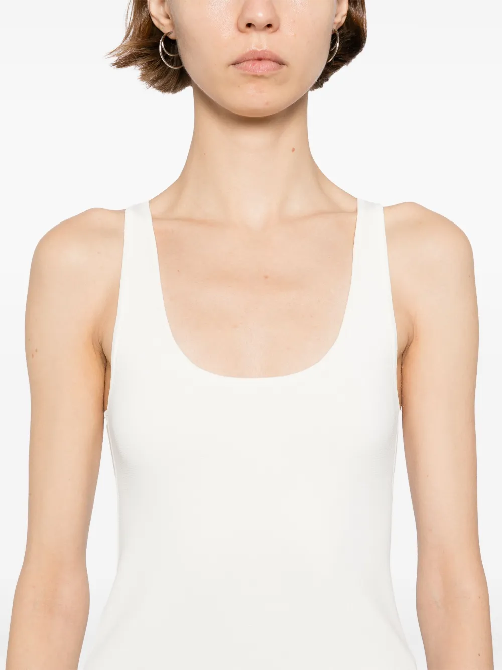 TOTEME Gebreide tanktop Wit