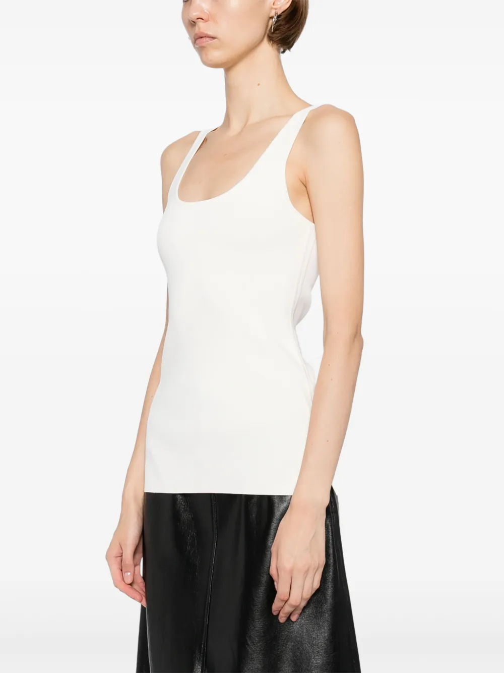 TOTEME Gebreide tanktop Wit