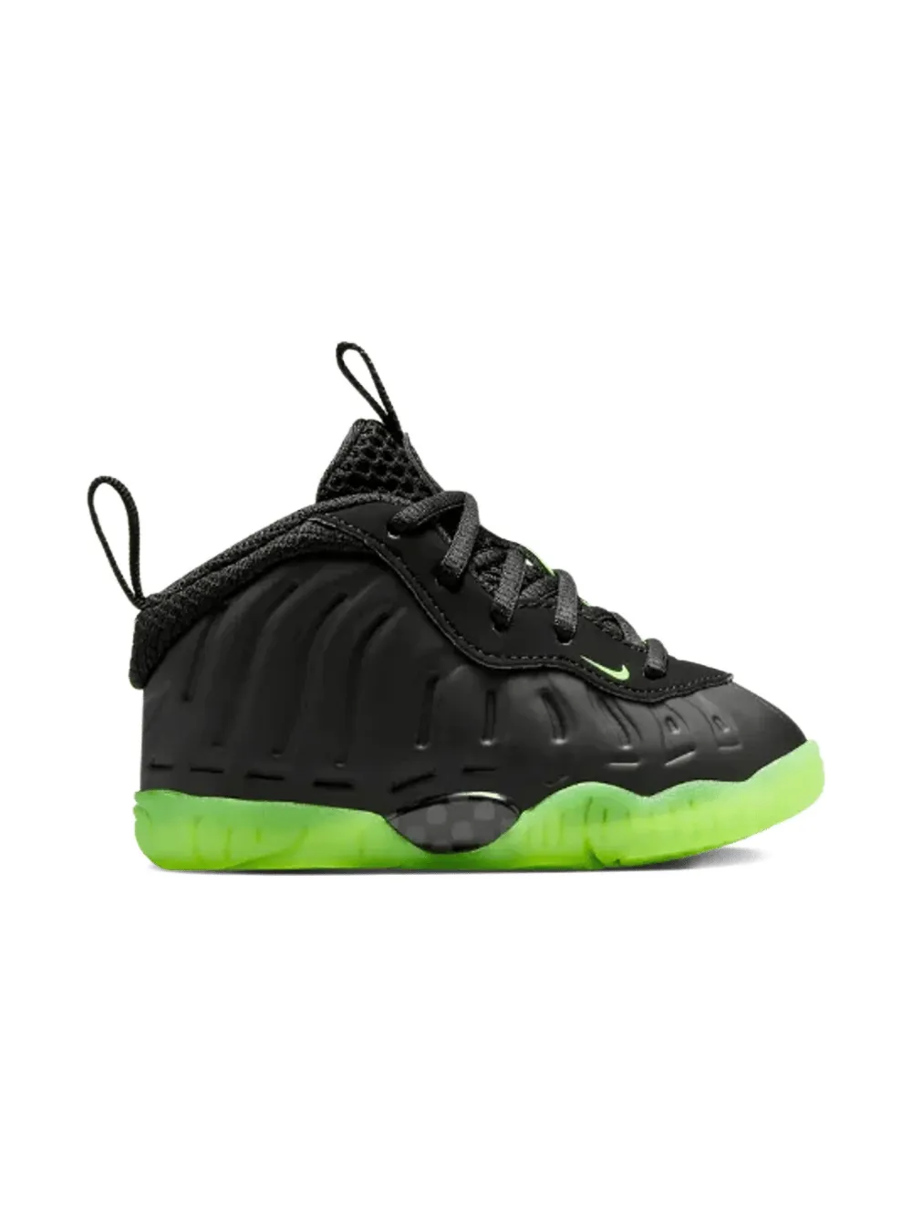 Nike Kids Little Posite One sneakers - Zwart