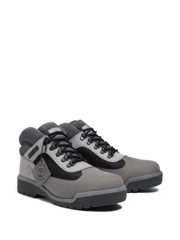 grey timberland sneaker boots