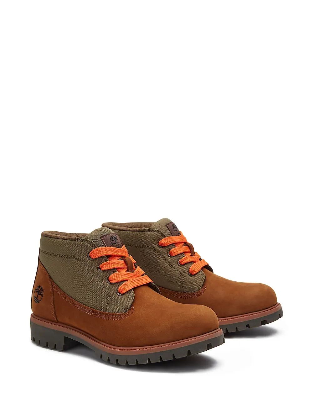 Timberland Premium Mid Lace-Up Chukka boots Brown