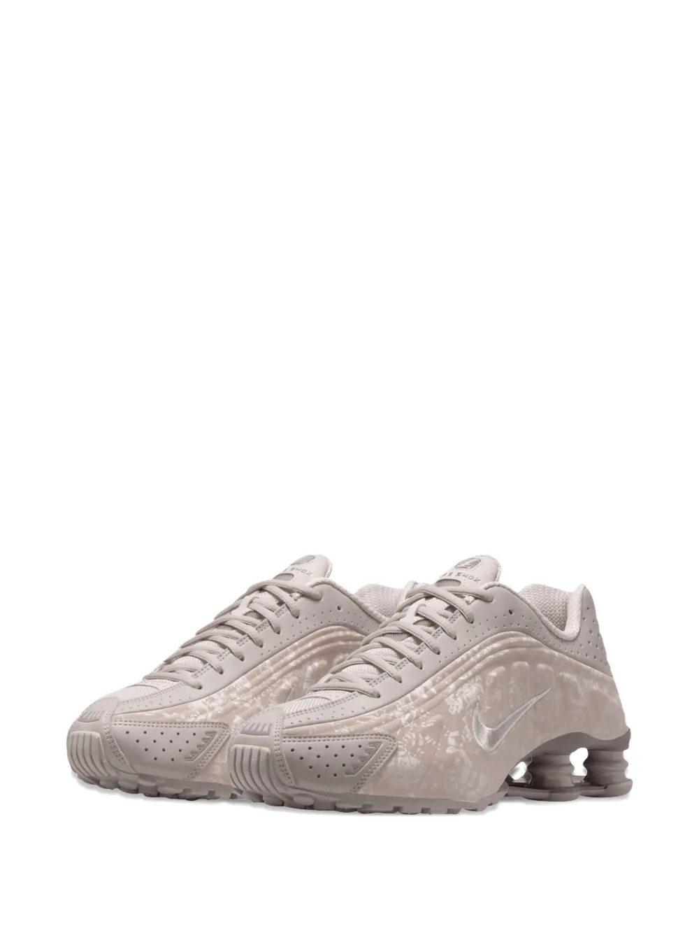 Nike Shox R4 College Grey/Flat Pewter sneakers - Roze