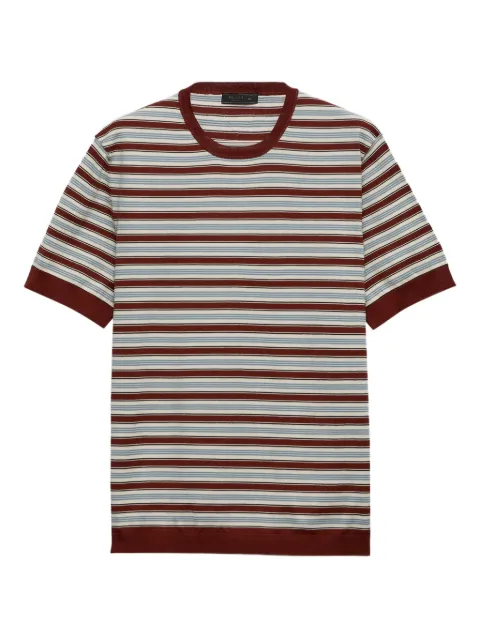 Prada striped cotton T-shirt 